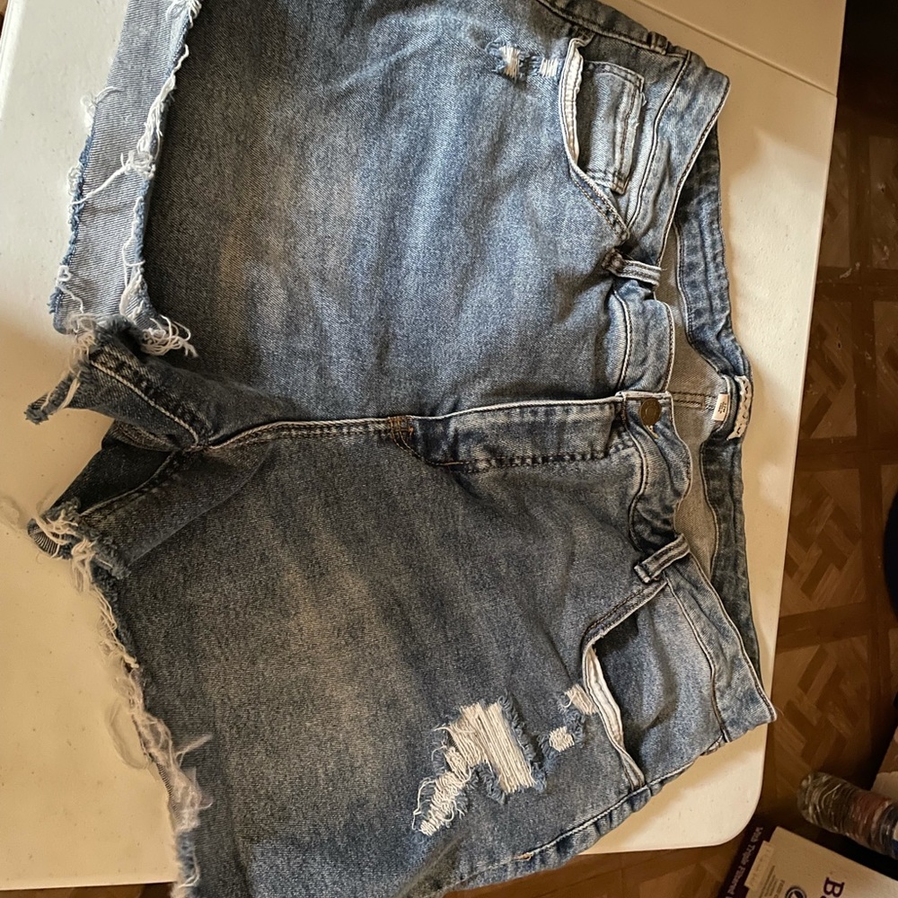 Target Ava & Viv Distressed Denim Shorts